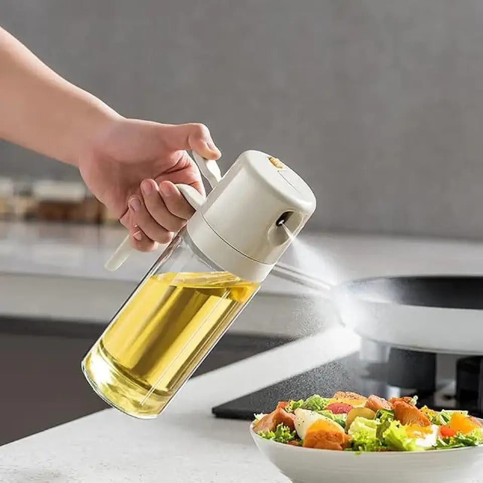 Three-in-One Oil Spray Bottle - Pack of 2