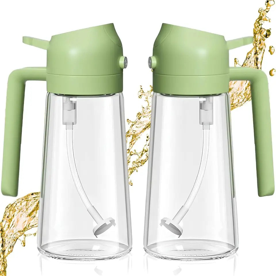 Three-in-One Oil Spray Bottle - Pack of 2