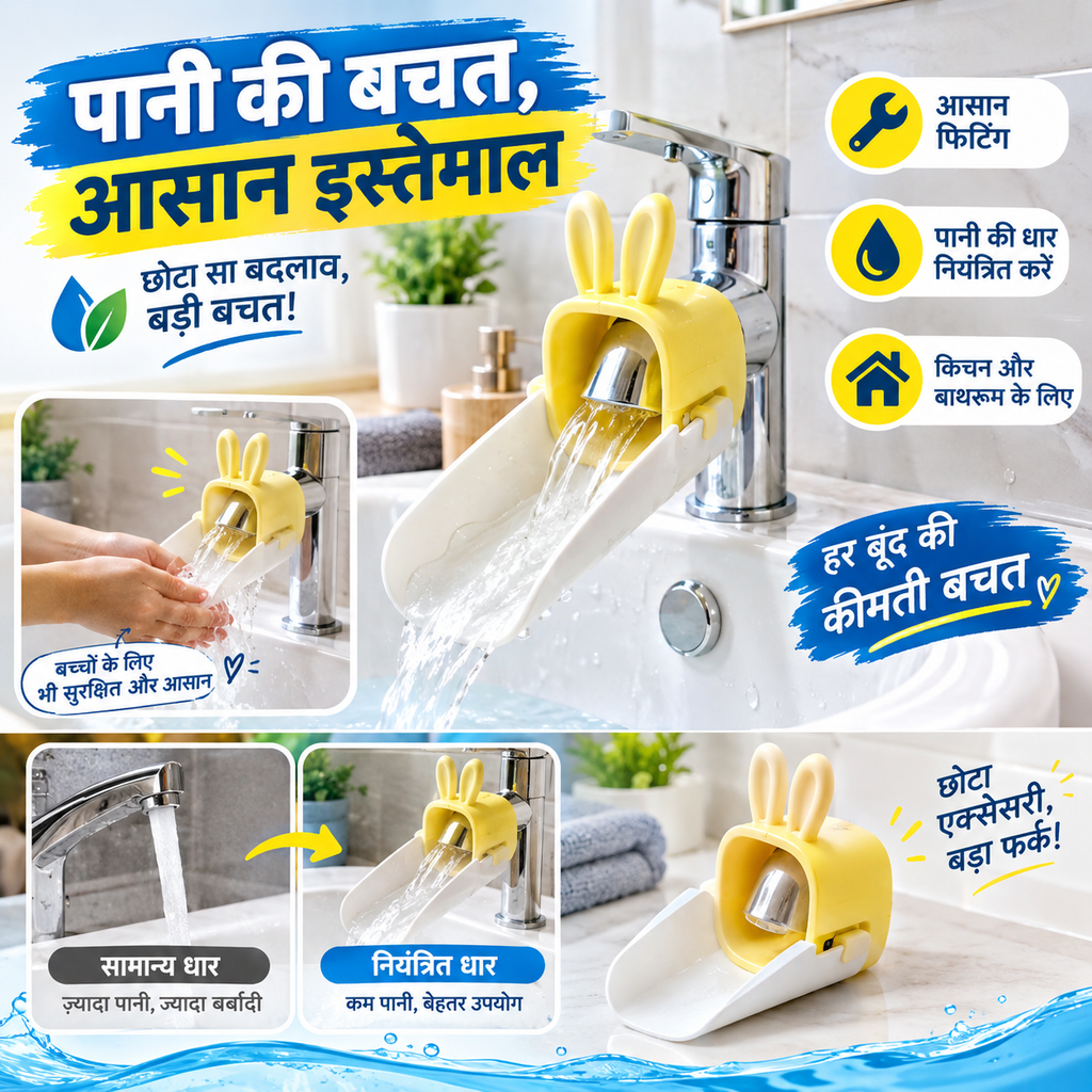 Cute Faucet Water Tap Extender For Kids 1 Pc